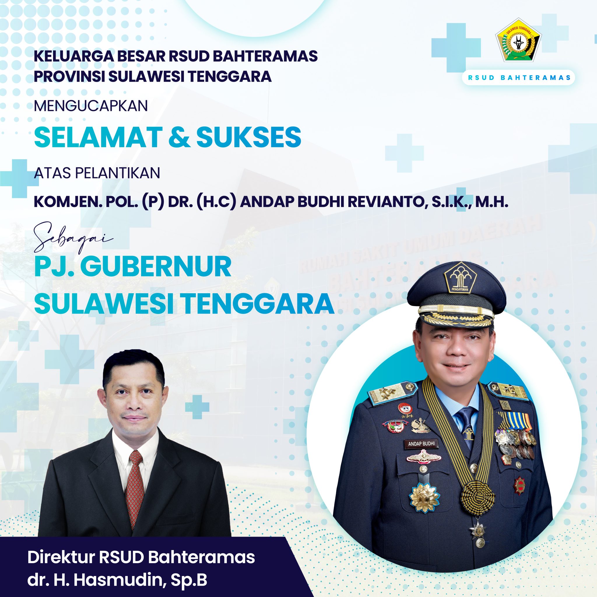 Selamat & Sukses Atas Pelantikan KOMJEN. POL. (P) DR. (H.C) ANDAP BUDHI ...